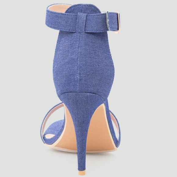 Denim Strappy Sandal - Picture 3 of 7